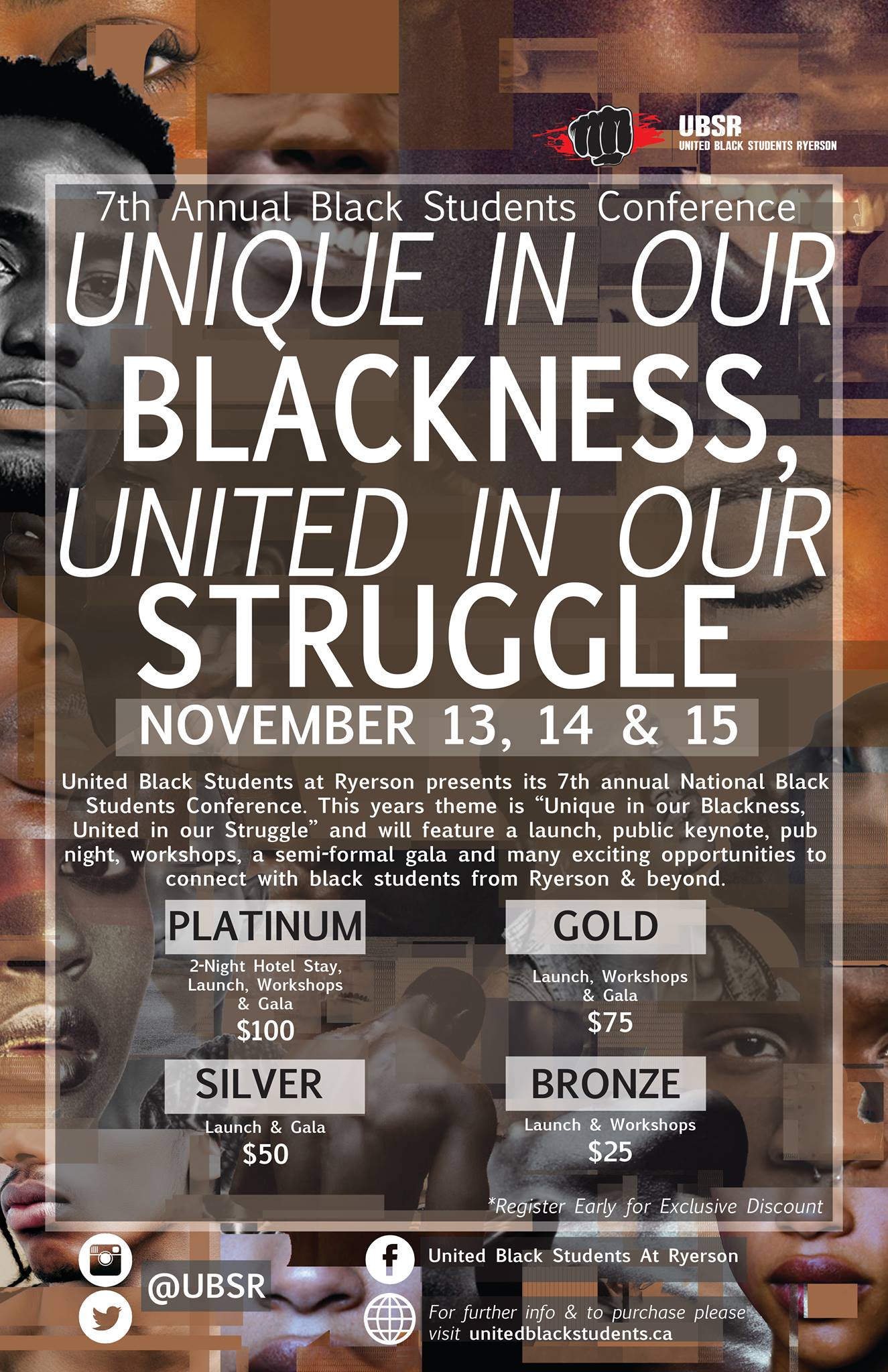 “Unique in our Blackness, United in our Struggle”